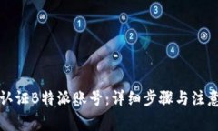 如何认证B特派账号：详细步骤与注意事项