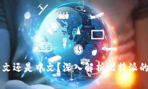 比特派是英文还是中文？深入解析比特派的背景与应用