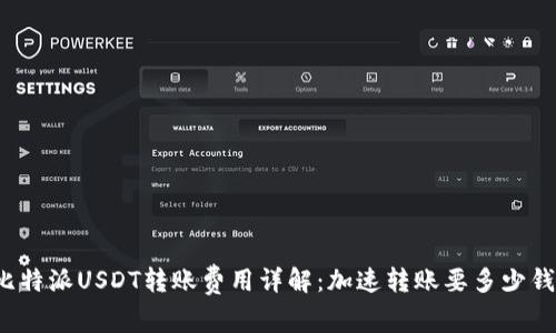 比特派USDT转账费用详解：加速转账要多少钱？