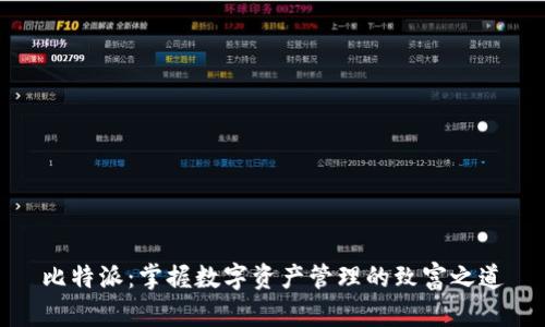 比特派：掌握数字资产管理的致富之道