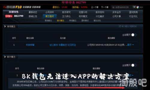 BK钱包无法进入APP的解决方案