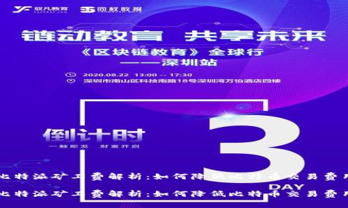 比特派矿工费解析：如何降低比特币交易费用

比特派矿工费解析：如何降低比特币交易费用