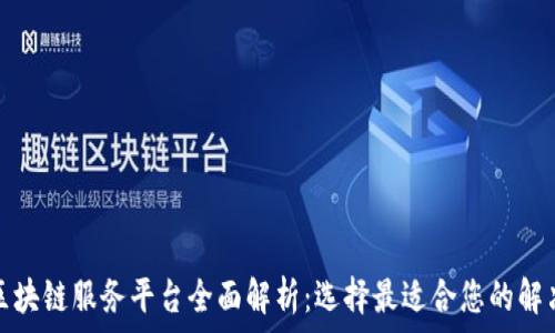   
金融区块链服务平台全面解析：选择最适合您的解决方案