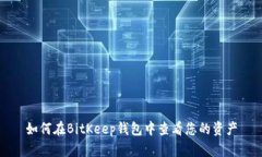 如何在BitKeep钱包中查看您的资产
